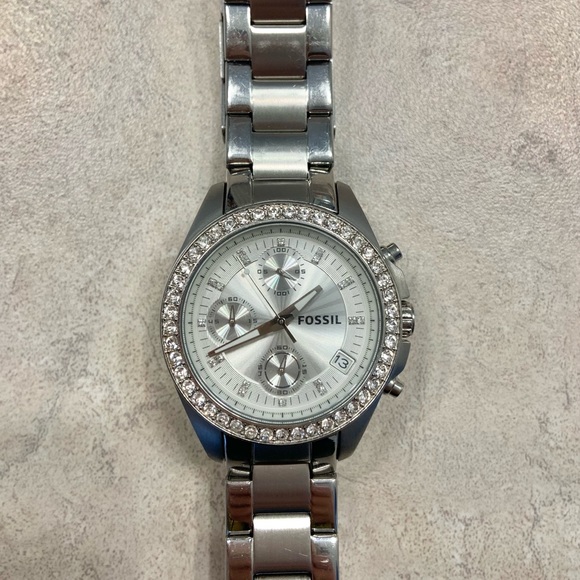 *FOSSIL* Sadie Multifunction Stainless Steel Watch - Picture 2 of 4